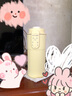富得萊新款小型豆?jié){杯2-3人用 便攜式迷你破壁機(jī)家用 全自動(dòng)免煮免過濾五谷雜糧 黃色 米糊榨汁料理機(jī) 曬單實(shí)拍圖