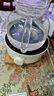 德國(guó)全自動(dòng)電陶爐智能燒水爐家用煮茶器小型電熱爐電磁爐泡茶圍爐 【奶昔白】 防輻射：超大猛火【仿炭火加熱】 曬單實(shí)拍圖