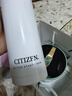 西鐵城（CITIZEN）手表 Juicy Tint系列石英不銹鋼表帶時(shí)尚簡(jiǎn)約女表 EJ6123-81W 復(fù)古綠方盤 曬單實(shí)拍圖