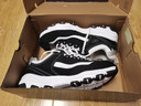 斯凱奇（Skechers）奧利奧熊貓鞋丨老爹鞋男女經(jīng)典黑白復古春夏輕便潮流增高運動(dòng)休閑 男款-BKW/黑色/白色 41.5 曬單實(shí)拍圖
