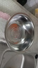 德國316食品級不銹鋼洗菜盆和面盆家用大反邊廚具廚房用品 【半價(jià)搶】即將結束05: 59 不銹鋼盆17CM-外徑 曬單實(shí)拍圖