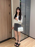 狄梵普輕奢包包女包女士2025新款斜挎單肩包生日七夕節(jié)禮物送女友送老婆 白色【禮盒裝】 小包 曬單實拍圖