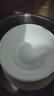 斯凱綈（Sky Top）米飯碗陶瓷面碗骨瓷湯碗家用喬遷酒店餐具套裝純白5英寸奧碗4件 曬單實(shí)拍圖