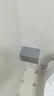 九牧（JOMOO）槍灰廁所紙巾盒衛生間防水紙巾架免打孔抽紙盒可置物卷紙廁紙盒 槍灰色紙巾盒【雙出紙口設計】 曬單實(shí)拍圖