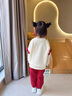 G.DUCKKIDS小黃鴨童裝哪吒衣服女童套裝春秋2025款兒童運動(dòng)套裝女孩寶寶秋裝 圖片色 110 建議4~5歲【100-110cm】cm 曬單實(shí)拍圖