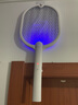 澳柯瑪（AUCMA）電蚊拍滅蚊拍兩用鋰電池充電式紫光誘蚊滅蚊基孔肯雅熱蒼蠅拍P1 曬單實(shí)拍圖