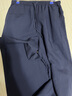 優(yōu)衣庫女裝麻混紡松緊長褲/休閑褲473791 69 藏青色 M /160/66A 曬單實拍圖
