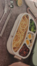 COOKSS飯盒304不銹鋼餐盒上班族小學(xué)生保溫飯盒可微波爐5分格餐盤(pán) 曬單實(shí)拍圖