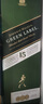 尊尼獲加（JOHNNIE WALKER）綠方綠牌15年 蘇格蘭調(diào)和威士忌 洋酒 750ml 曬單實(shí)拍圖