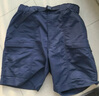 優(yōu)衣庫男裝女裝休閑工裝短褲/褲子470617 470617/69藏青色 M /170/80A 曬單實(shí)拍圖