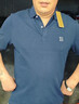 B PRORSUM巴寶莉高端純棉長(cháng)袖T恤男士休閑純色戰馬POLO衫t恤 霧藍(TB) XL (175) 140-160斤 曬單實(shí)拍圖