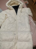 鴨鴨（YAYA）親子裝羽絨服男童女童冬季新款中大童裝中長(zhǎng)款加厚外套 燕麥色（男女同款） XL (170) 曬單實(shí)拍圖
