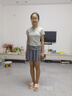 鴻星爾克（ERKE）泳衣女分體裙式保守微胖女孩顯瘦運(yùn)動(dòng)泡溫泉大碼泳裝 曬單實(shí)拍圖