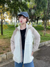 波司登疊變25年秋90鵝絨羽絨服女款沖鋒衣三合一外套B250331302 曬單實拍圖