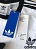 阿迪達斯 （adidas）三葉草系列 男 3-STRIPES LS T 長(cháng)袖 IA4879 白色  M  曬單實(shí)拍圖