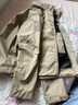 西域駱駝（VANCAMEL）稀罕牛貨戶外軍版23春季男隱藏帽立領(lǐng)挺括叢林戰(zhàn)術(shù)沖鋒衣外套 卡其色 2XL 曬單實(shí)拍圖