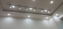 歐普照明（OPPLE）led軌道燈射燈服裝店商超展廳射燈家用電視背景墻明裝二線導(dǎo)軌燈 白殼20瓦色溫6000k-正白光 曬單實拍圖