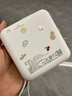 品勝【3C認(rèn)證】充電寶自帶雙線10000mAh大容量可上飛機(jī)高鐵22.5W快充小巧移動(dòng)電源適用蘋果華為小米白 曬單實(shí)拍圖