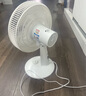 長虹（CHANGHONG）電風扇 臺扇 交流定頻家用風扇 學生宿舍轉頁扇臺扇/搖頭臺式桌面輕音風扇  FS-ZJ02 曬單實拍圖
