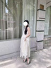 Lily Wei【瀾棲】復古圓頭氛圍感淺口單鞋舒適一腳蹬高跟鞋大碼414243 螢石綠【跟高10cm】 36 曬單實(shí)拍圖