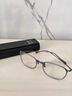 依視路（ESSILOR） 鉆晶系列高清耐磨防藍(lán)光近視薄鏡片配度數(shù)眼鏡架男女鏡框 現(xiàn)片2片裝 來架加工 鏡框+依視路膜巖高清1.67現(xiàn)片 曬單實(shí)拍圖