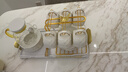 喜佰盛喬遷之喜搬家禮物實(shí)用茶具套裝結(jié)婚送人禮品新居暖房溫居杯子整套 輕奢茶具16件套禮盒裝【886】B款 曬單實(shí)拍圖