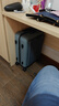 新秀麗（Samsonite）行李箱20英寸拉桿箱側開(kāi)前開(kāi)口條紋旅行密碼登機箱森林綠KF1 曬單實(shí)拍圖