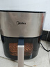 美的（Midea）小炎烤空氣炸鍋 可視免翻面 家用多功能電炒鍋烤箱空氣炸鍋一體 6L實(shí)用大容量KZC6054【國(guó)家補(bǔ)貼】 曬單實(shí)拍圖