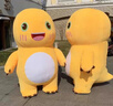 奶龍人偶服 卡通動(dòng)漫充氣小奶龍玩偶服cos表演道具運動(dòng)會(huì )玩偶頭套 奶龍玩偶充氣服(配電源) 適合 1.5-1.7M 高 曬單實(shí)拍圖