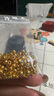 領(lǐng)豐金黃金豆豆AU9999足金實(shí)心真金豆子收藏節(jié)日禮物送女友節(jié)日小金豆 金豆1g 曬單實(shí)拍圖