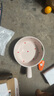 草莓陶瓷碗勺家用高顏值米飯碗少女心甜品碗釉下彩餐具套裝 【1個(gè)裝】淺粉草莓手柄碗 曬單實(shí)拍圖