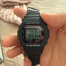 卡西歐(CASIO)手表G-SHOCK小紅圈太陽能電波小方塊運(yùn)動男表 GW-M5610U-1 曬單實(shí)拍圖