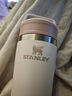 STANLEY咖啡杯保溫杯不銹鋼水杯美式外帶便攜咖啡杯迷你354毫升-晶粉色 曬單實(shí)拍圖