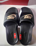 耐克男子緩震休閑一字拖秋季室內(nèi)拖鞋官方NIKE VICTORI CN9675 006黑/金屬色/黑 44 曬單實拍圖