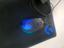 羅技（G）G102二代游戲鼠標有線(xiàn)機械鼠標RGB流光燈效小手輕量化電競鼠標宏編程吃雞英雄聯(lián)盟送男友WF13B G102二代 黑色 曬單實(shí)拍圖