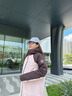 波司登2025新款沖鋒衣鵝絨服女短款三合一防風(fēng)防水保暖外套B250331302 西曼粉/泥土棕|1335/7C71|133C M 165/88A 體重約110-120斤 曬單實(shí)拍圖