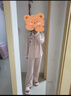 TEENIE WEENIE小熊睡衣女士2025春夏季長(cháng)袖可外穿休閑家居服套裝 【長(cháng)袖長(cháng)褲】女款開(kāi)襟-珍珠粉 S 曬單實(shí)拍圖