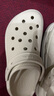 卡駱馳（crocs）經(jīng)典泡芙Clog男女一腳蹬懶人沙灘鞋 CR207521-2Y2 38 曬單實(shí)拍圖
