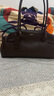 蔻馳（COACH）【七夕禮物】女士EMPIRE CARRYALL 34號(hào)手袋牛皮革手提包單肩包 B4/楓樹(shù)棕色（新版） 曬單實(shí)拍圖