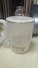 美的（Midea）便攜式燒水壺 戶(hù)外旅行可折疊電熱水壺  304食品級不銹鋼一體無(wú)縫內膽電水壺 開(kāi)水壺 國家補貼 0.7L 【新款-帶蒸架】SH07S104 曬單實(shí)拍圖