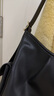 CHARLES&KEITH25秋季新品大容量雙側口袋單肩腋下包CK2-20782668 Black黑色 M 曬單實(shí)拍圖