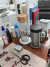 膳魔師（THERMOS）雙層玻璃杯男女茶水分離杯水杯車載便攜泡茶杯教師節(jié)禮物TCGE-400 金色 400ml 曬單實(shí)拍圖