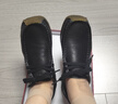 Walker Shop奧卡索健步鞋女單鞋平底牛皮蝸牛鞋舒適媽媽休閑豆豆鞋女M012001 曬單實拍圖
