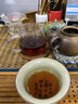 坦呈2018年正宗云南勐海老樹普洱茶熟茶餅茶葉 陳年普洱老熟茶357克餅 珍藏老普洱熟茶餅7片整提2499克 曬單實(shí)拍圖