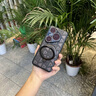 陸宣適用于華為pura80pro＋手機殼新款pura80ultra旋轉磁吸支架鏡頭全包防摔保護套輕奢商務(wù)高級感后殼 【釉黑色】原機皮紋-旋轉支架-磁吸充電 華為 Pura80 曬單實(shí)拍圖