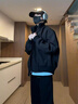 卡圖弛美式cleanfit飛行教練夾克男春秋季寬松潮流高街工裝棒球衣服外套 黑色 XL 曬單實(shí)拍圖