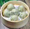 悅味紀 水晶薄皮素包子400g*2包 共24個 包子素餡 半成品早餐 速食面點 曬單實拍圖