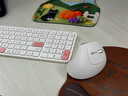 B.O.W航世 HD363CL-2 雙模充電無(wú)線(xiàn)藍牙鍵盤(pán) 筆記本臺式電腦平板ipad手機靜音家用辦公通用鍵盤(pán) 茶奶酪 曬單實(shí)拍圖