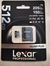 雷克沙（Lexar）tf卡 4K運動相機(jī)大疆無人機(jī)內(nèi)存卡gopro手機(jī)存儲卡MicroSD卡 新品上市】512G SilverPlus讀205M TF卡 曬單實拍圖