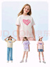 巴拉巴拉童裝兒童短袖t恤女童2025夏裝大童速干甜美學(xué)院上衣208225117005 曬單實拍圖